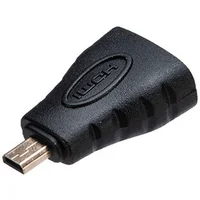 Akasa redukce micro HDMI - HDMI, M/F, 4K@60Hz, 15cm - Redukce