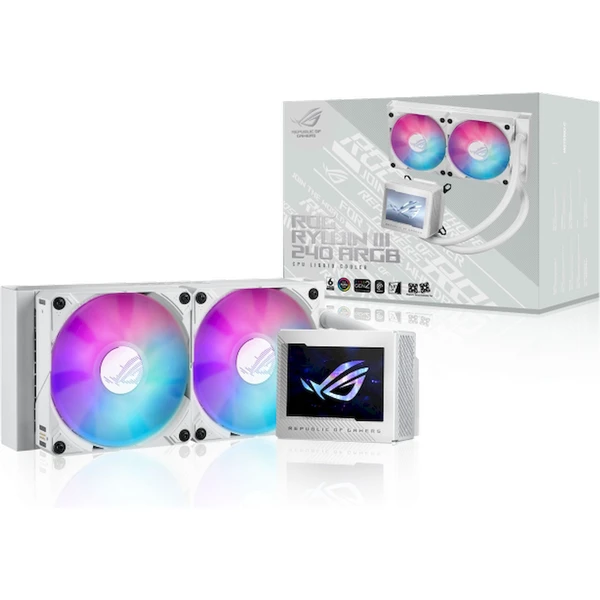 ASUS ROG RYUJIN III 240 ARGB bílá - Chladiče - Obrázek ABB9000O01