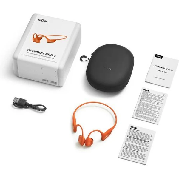 Shokz OpenRun Pro 2 Mini (USB-C) bezdrátová sluchátka oranžová - Sluchátka - Obrázek ABTA000N01