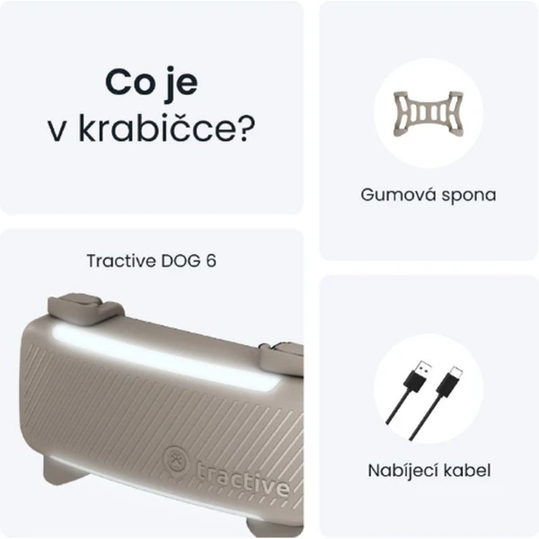 Tractive GPS DOG 6 lokátor polohy a aktivity pro psy hnědý - GPS moduly - Obrázek ACTD000L01