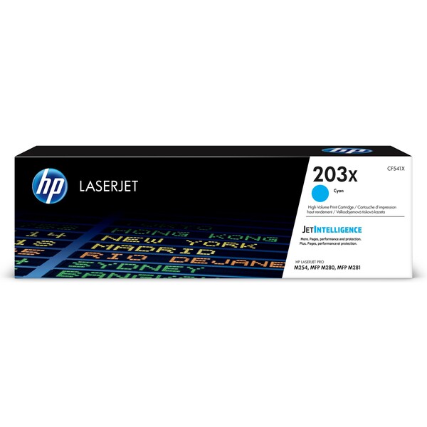 Toner HP CF541X, azurová