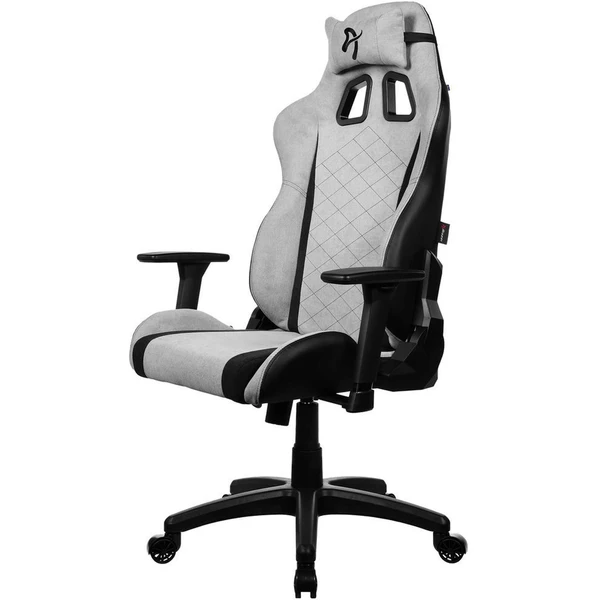 AROZZI AVANTI Soft Fabric herní židle světle šedá - Židle - Obrázek AD4D000O01