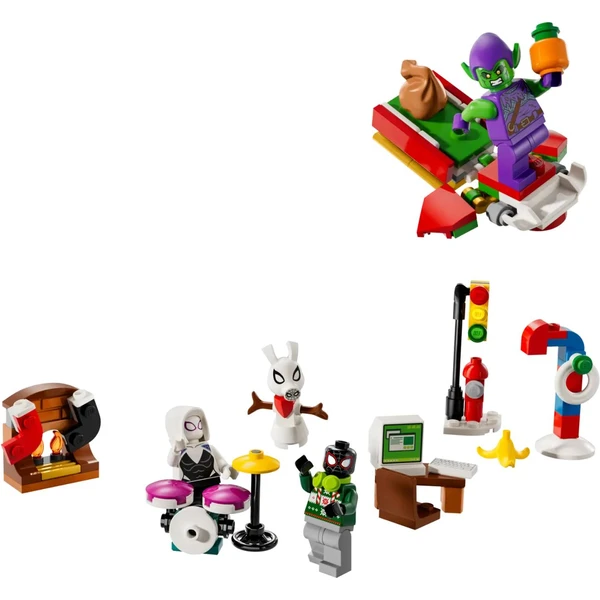 LEGO Marvel 76293 Adventní kalendář Spider-Man 2024 - LEGO - Obrázek ADI9000P01
