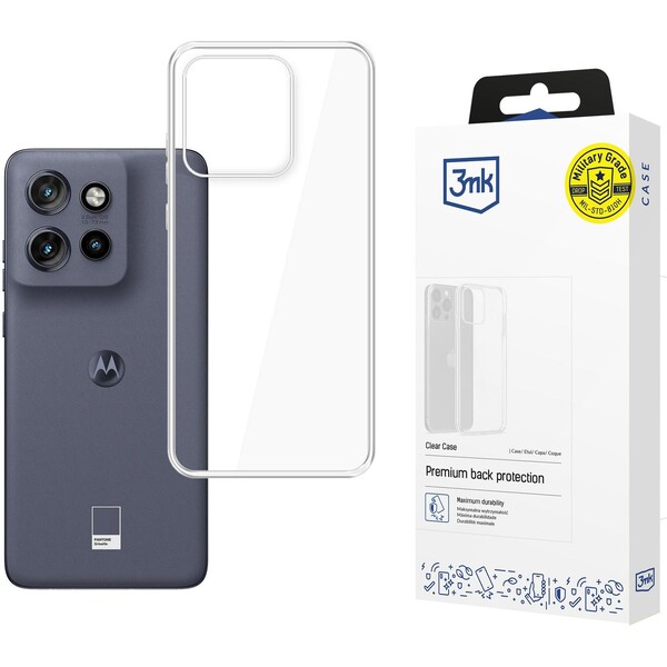 3mk ochranný kryt Clear Case pro Motorola Edge 50 Neo Čirá