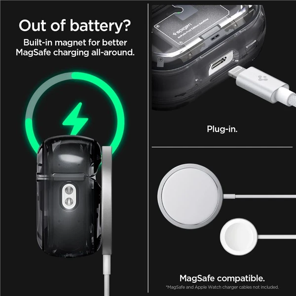 Spigen Ultra Hybrid pouzdro Apple AirPods Pro 2. gen. zero one - Pouzdra - Obrázek AE66000N01