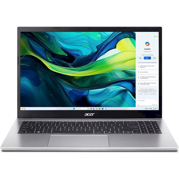 Acer Aspire Go 15 (AG15-42P-R7KD) stříbrný Stříbrná