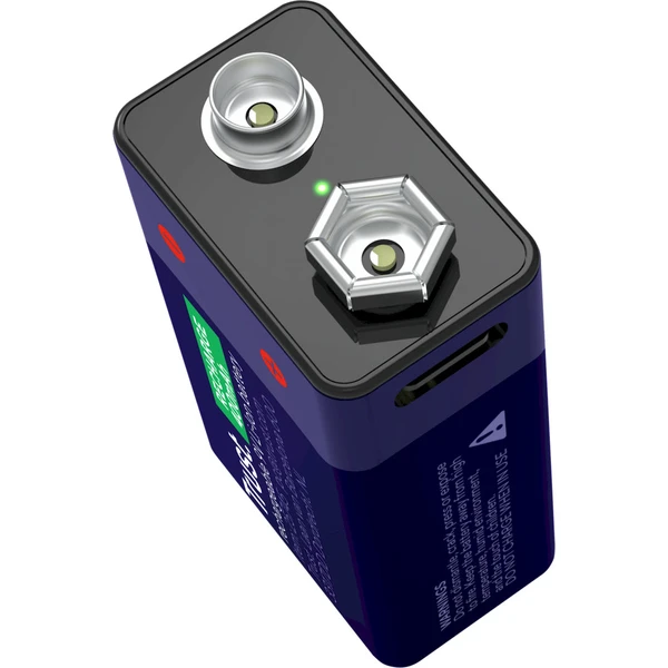 Trust USB-C dobíjecí baterie 9V - Baterie - Obrázek AFAL000K01