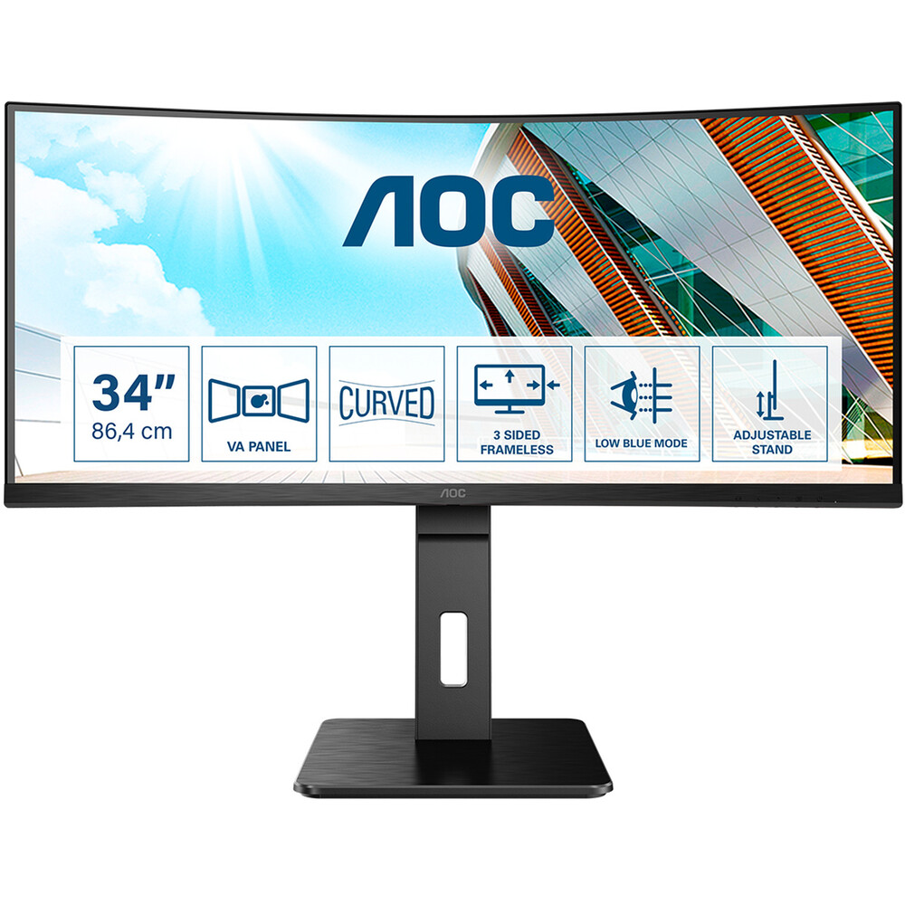 AOC CU34P2A monitor 34