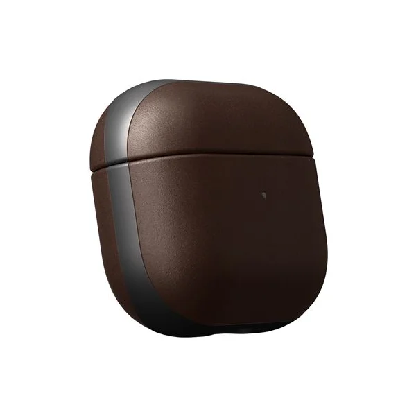 Nomad Modern Leather pouzdro pro AirPods 3 hnědé - Pouzdra - Obrázek AFI0100501