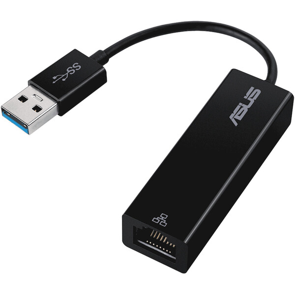 ASUS USB-A na RJ45 dongle černý Černá