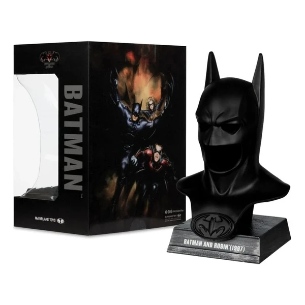 Replika helmy McFarlane Toys DC Direct Armored Batman (Batman and Robin) 19 cm - Repliky - Obrázek AG8M000K01