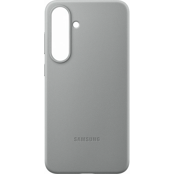 Samsung Kindsuit Case kryt z veganské kůže Galaxy S25 šedý - Pouzdra - Obrázek AGCC000J01