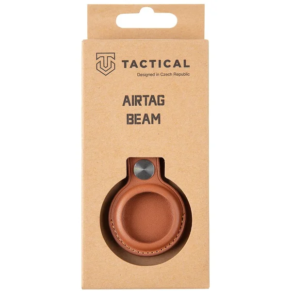Tactical Airtag Beam kožené pouzdro hnědé - Pouzdra - Obrázek AGMLF00101