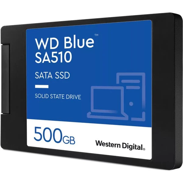 WD Blue SA510 2,5" 500GB - SSD disky - Obrázek AGUF300401