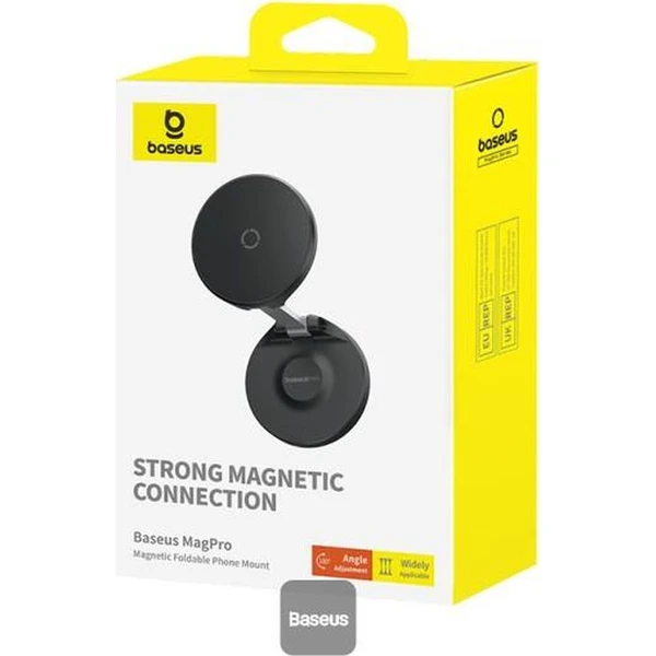 Baseus MagPro magnetický držák na telefon skládací černý - Držáky - Obrázek AH9R000K01