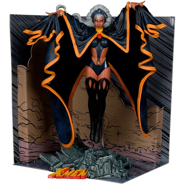 Figurka McFarlane 1/10 Marvel Tales Ft. Spider-Man & The X-Men - Storm with Scene 18 cm