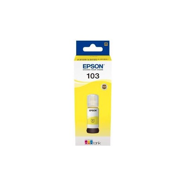 Inkoustová náplň Epson 103 EcoTank - žlutý