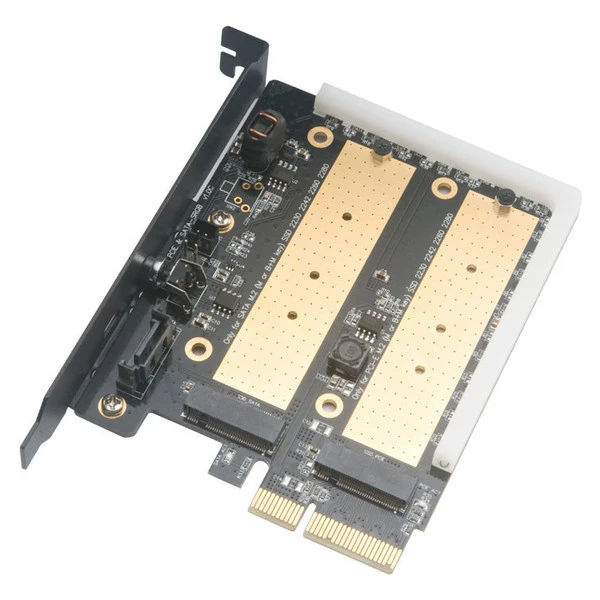 Akasa RGB adaptér M.2 SSD do PCIe x4 (AK-PCCM2P-03) - Řadiče - Obrázek AI6X600301