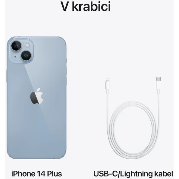 Apple iPhone 14 Plus 256GB modrý - Mobilní telefony - Obrázek AILG300401