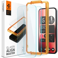 Spigen Glass tR AlignMaster 2 Pack tvrzené sklo Nothing Phone (2a)/(2a) Plus - Ochranné folie a skla