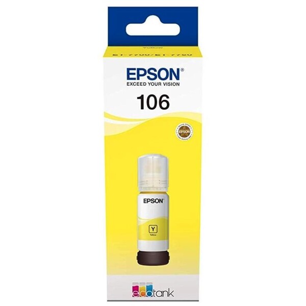Cartridge Epson 106 Eco Tank - žlutý