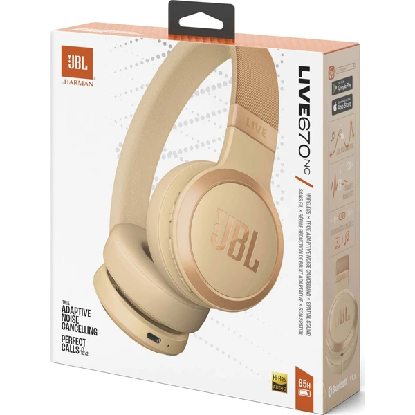 JBL Live 670NC béžová - Sluchátka - Obrázek AJ20000N01