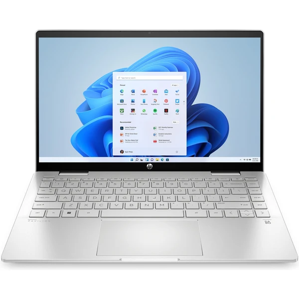HP Pavilion x360 14-ek1000nc (8E555EA#BCM) stříbrný 3 roky záruka On-Site - Notebooky - Hlavní obrázek