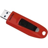 SanDisk Ultra USB 3.0 flash disk 64GB červený - Flashdisky
