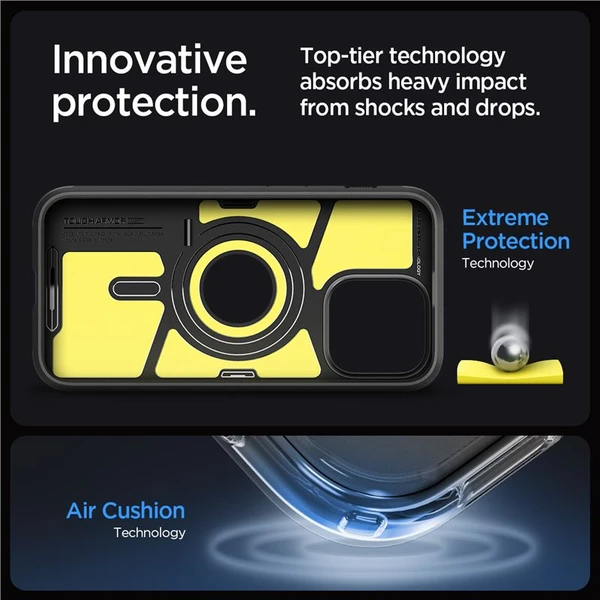 Spigen Tough Armor MagFit kryt iPhone 15 Pro Max černý - Pouzdra - Obrázek AK09000601