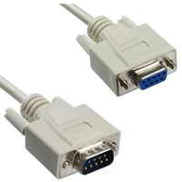 PremiumCord COM (DE-9) prodlužovací kabel pro myš 2m šedý - Kabely a redukce