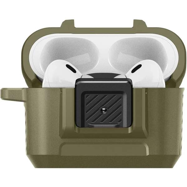 Spigen Lock Fit odolné pouzdro Apple AirPods Pro 2 gen. vintage khaki - Pouzdra - Obrázek AKK0000N01