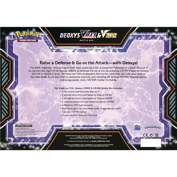 Pokémon TCG: Battle Box - Deoxys / Zeraora VMAX & VSTAR - Pokémon karty - Obrázek AKQXF00101