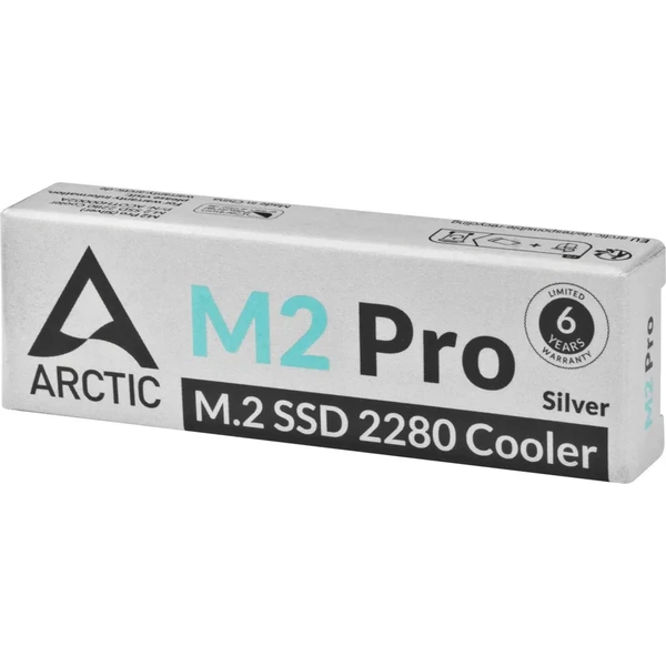 ARCTIC M2 Pro heatsing set pro M.2 2280 bílý - Chladiče - Obrázek AL0M000K01