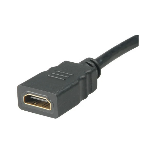 Akasa HDMI/Mini HDMI redukce 0,25m černá - Kabely a redukce - Obrázek AL5X600301