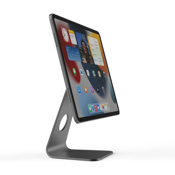 FIXED Frame hliníkový magnetický stojánek iPad Pro 11" (18-22)/Air (20/22/24) vesmírně šedý - Stojánky - Obrázek ALAXF00101