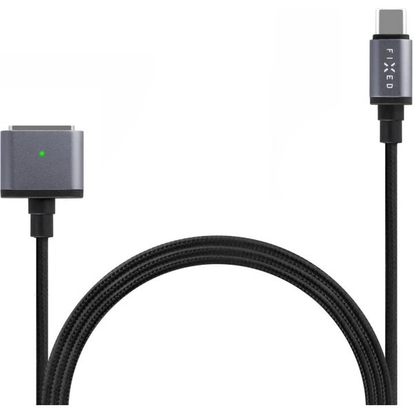 FIXED USB-C/MagSafe 3 napájecí kabel 140W 2m šedý - Kabely a redukce - Obrázek ALI1000O01