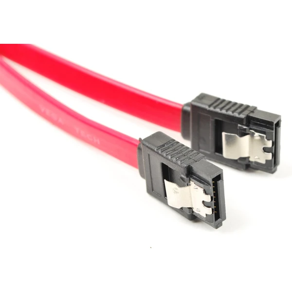 PremiumCord SATA datový kabel kovová západka 0,5m - Kabely a redukce - Obrázek ALUU000501