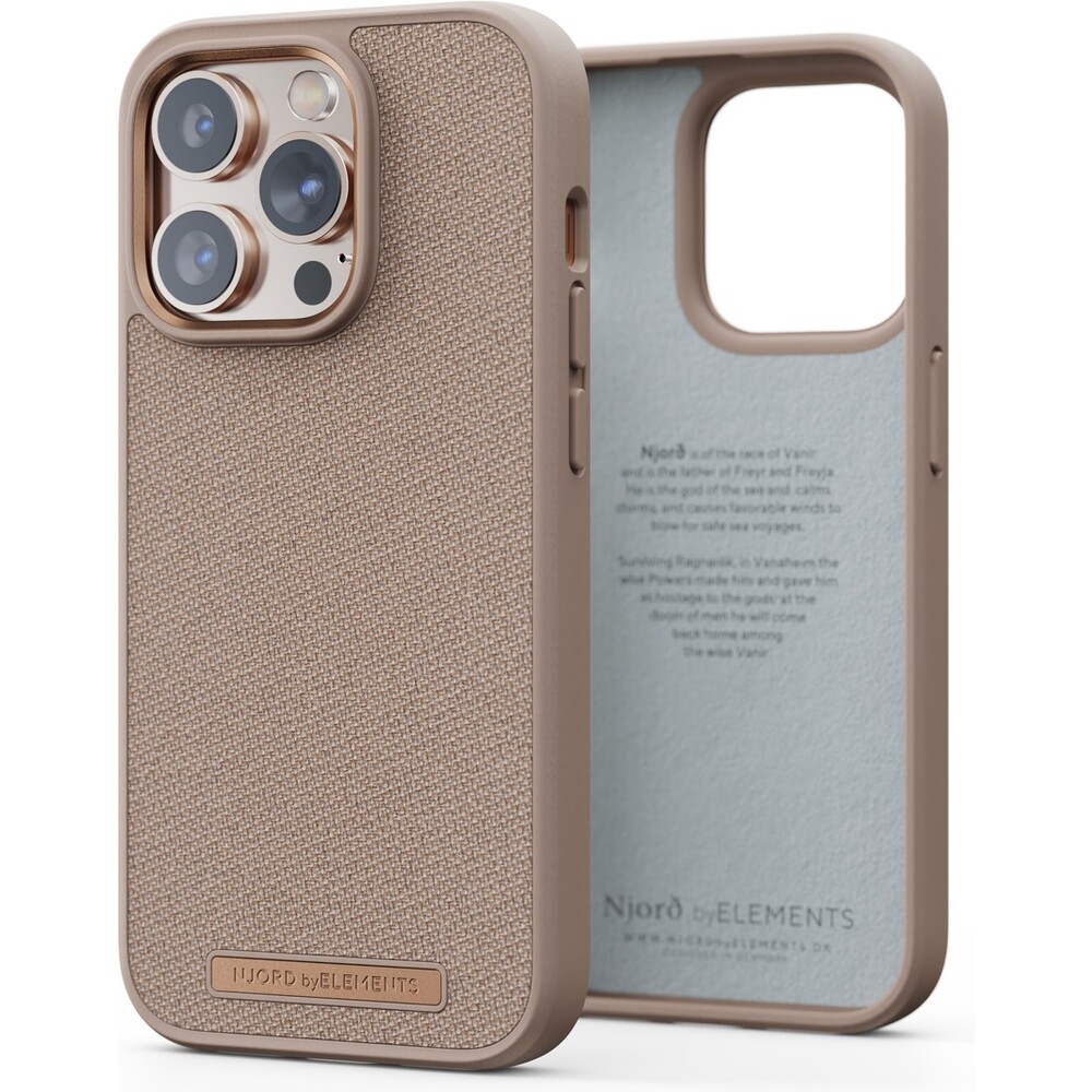 NJORD Just Case iPhone 14 Pro Pink Sand