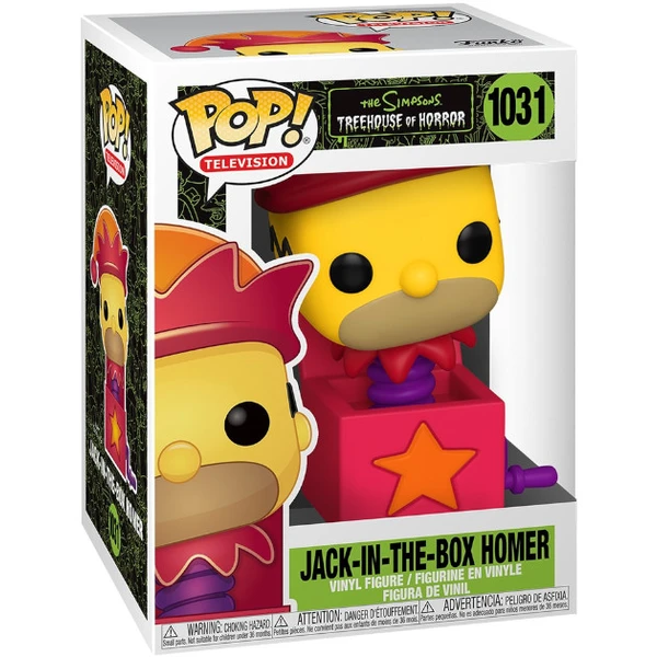 Funko POP! Animation: Simpsons - Homer Jack-In-The-Box - Funko POP! - Obrázek AMAJ100201