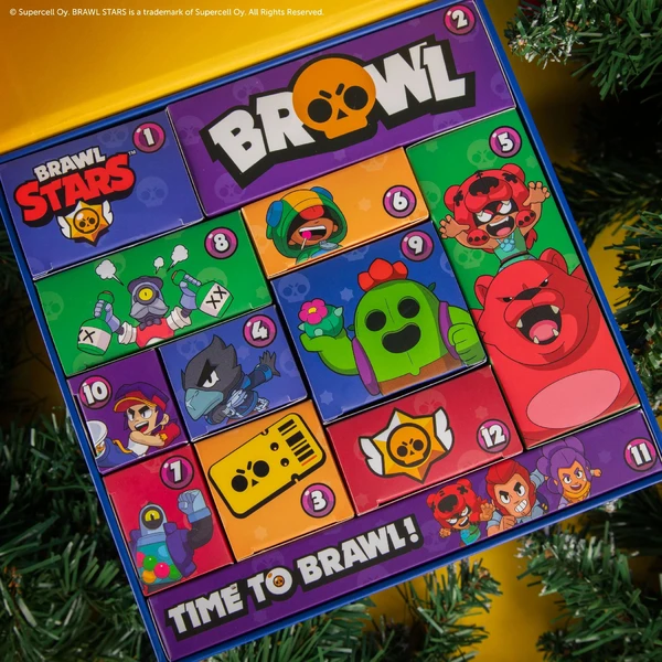 Adventní kalendář Brawl Stars 2025 - Kalendáře - Obrázek AMHK000K01