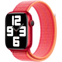 Apple Watch 49/45/44/42mm (PRODUCT)RED provlékací sportovní řemínek - Řemínky