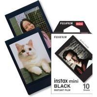 Fujifilm Instax mini Black Frame film (10 ks) - Filmy pro instantní fotoaparáty