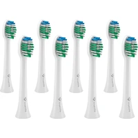 TrueLife SonicBrush Compact Heads White Standard 8 Pack - Zubní kartáčky
