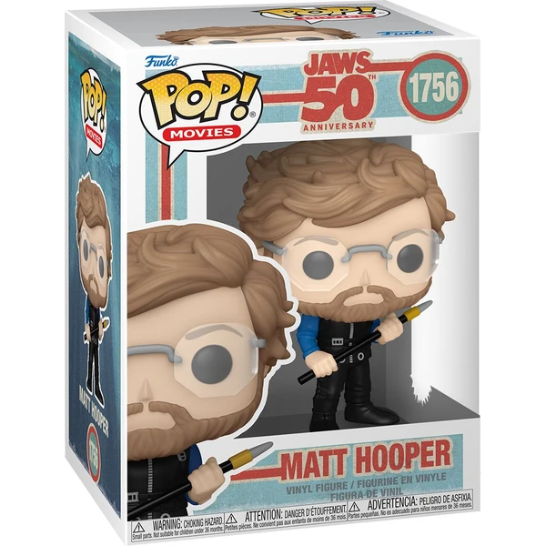 Funko POP! #1756 Movies: Jaws S3 - Matt Hooper - Funko POP! - Obrázek AP2F000K01