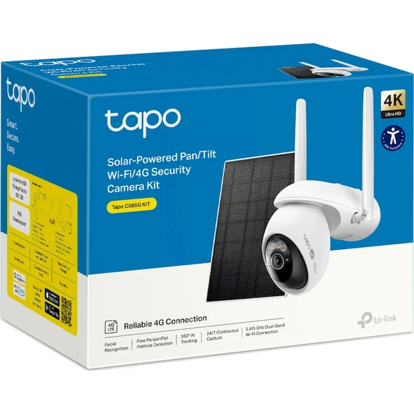 TP-Link Tapo C665G KIT + solární panel bílá - IP kamery - Obrázek APDO000K01