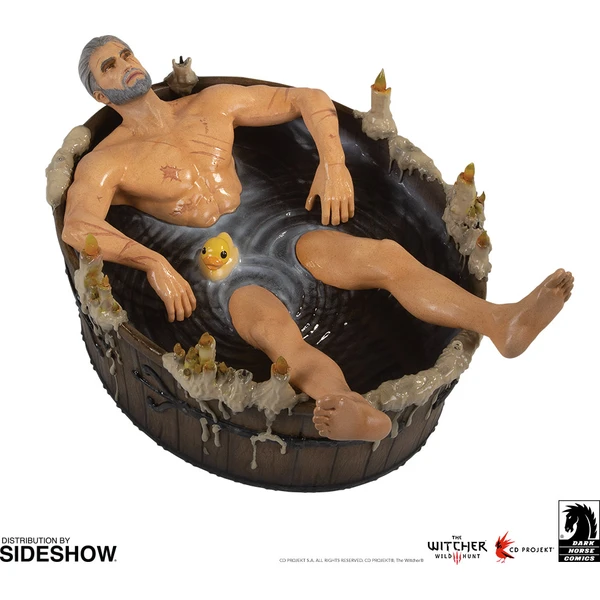 Soška Dark Horse The Witcher 3: Wild Hunt - Geralt in the Bath - Sochy a sošky - Obrázek APFJ100201