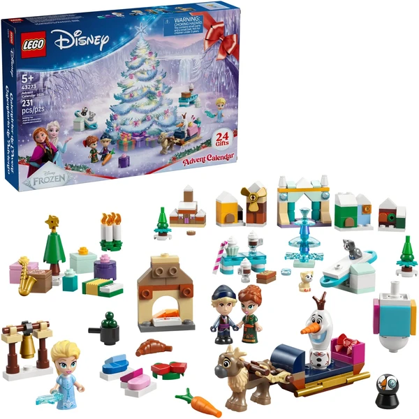 LEGO Disney 43273 Adventní kalendář Frozen 2025 - LEGO - Obrázek APIK000K01