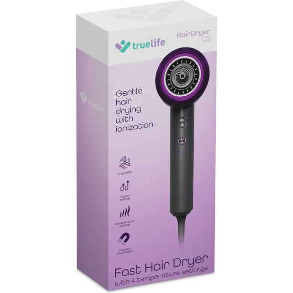 TrueLife HairDryer D3 fén na vlasy - Fény na vlasy - Obrázek APUL000K01