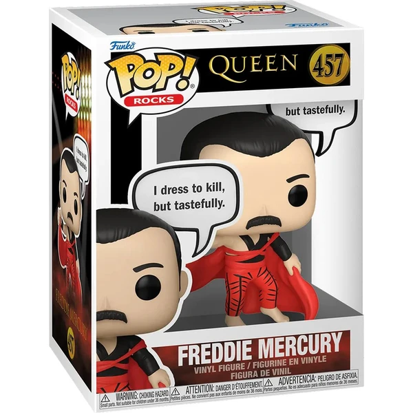 Funko POP! #457 Rocks: Queen - Freddie Mercury Saying (I Dress to Kill) - Funko POP! - Obrázek AQ2F000K01
