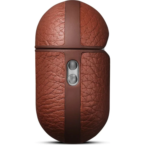 Woolnut Leather kožené pouzdro pro AirPods Pro 3. generace hnědé - Pouzdra - Obrázek AQJI000K01